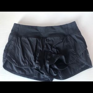 Ivivva size 12 black athletic shorts
